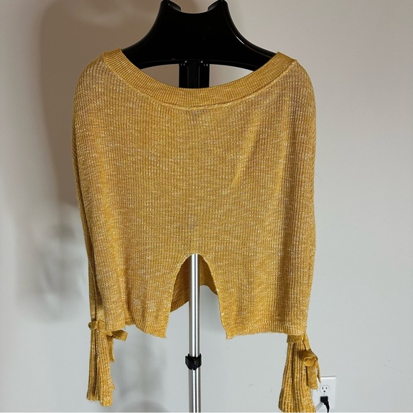 Express Sweater with Bell Sleeve & Bows - Picture 3 of 4